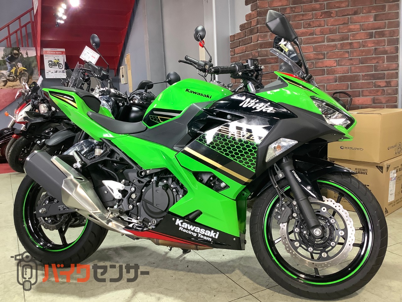 カワサキ Ninja250 KRT Edition ETC USB電源 クランプバー メット 