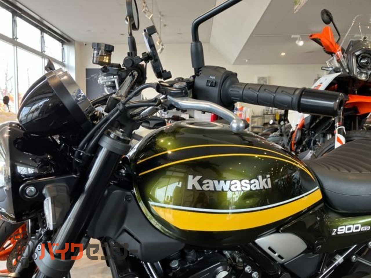 カワサキ 【動画あり】Z900RS [B0311111126] Z900RS 緑 ETC スマホ