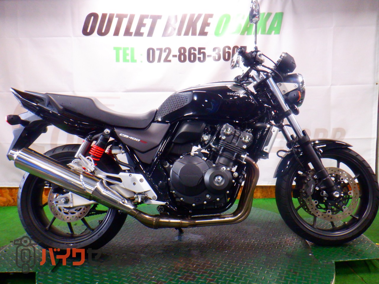 ホンダ CB400 SUPER FOUR VTEC REVO スマホホルダー 純正スペアキー
