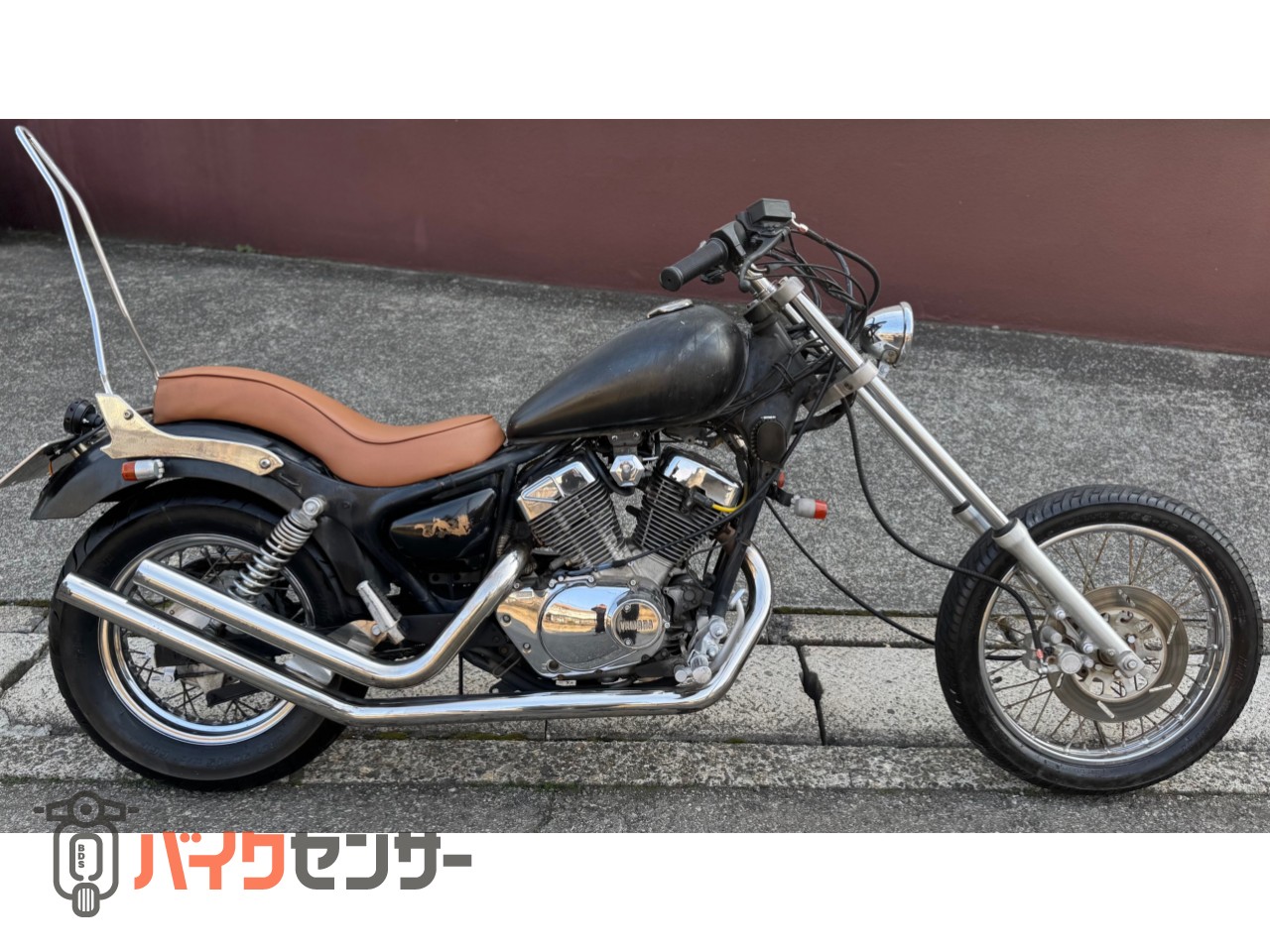 ヤマハ 【動画あり】ビラーゴ250エイジングタンク ワイドER製トリプル