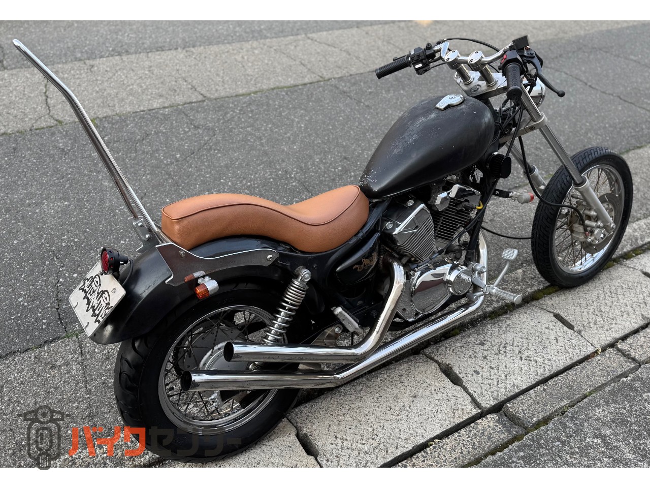 ヤマハ 【動画あり】ビラーゴ250エイジングタンク ワイドER製トリプル