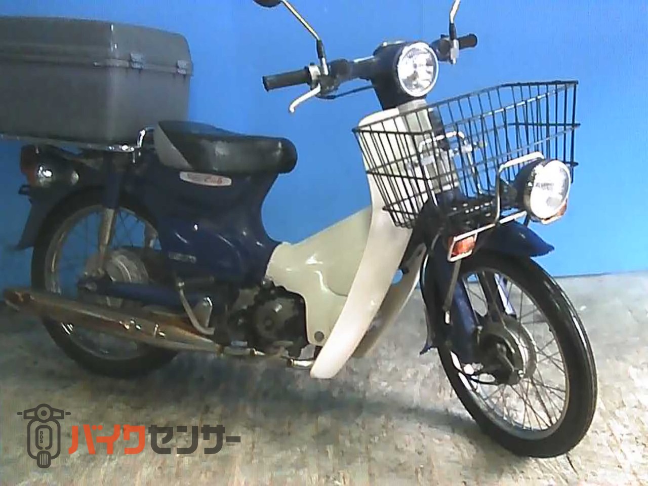 プレスカブ　Fi　走行19100km　(No.2176) FIプレスカブがようやく試走できる状態に仕上がりました。ピストン逝っ
