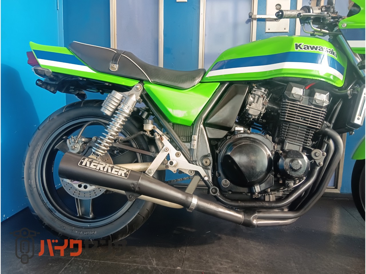 カワサキ ZRX400 19391 KERKERマフラー ライムローソン B638488| BDS
