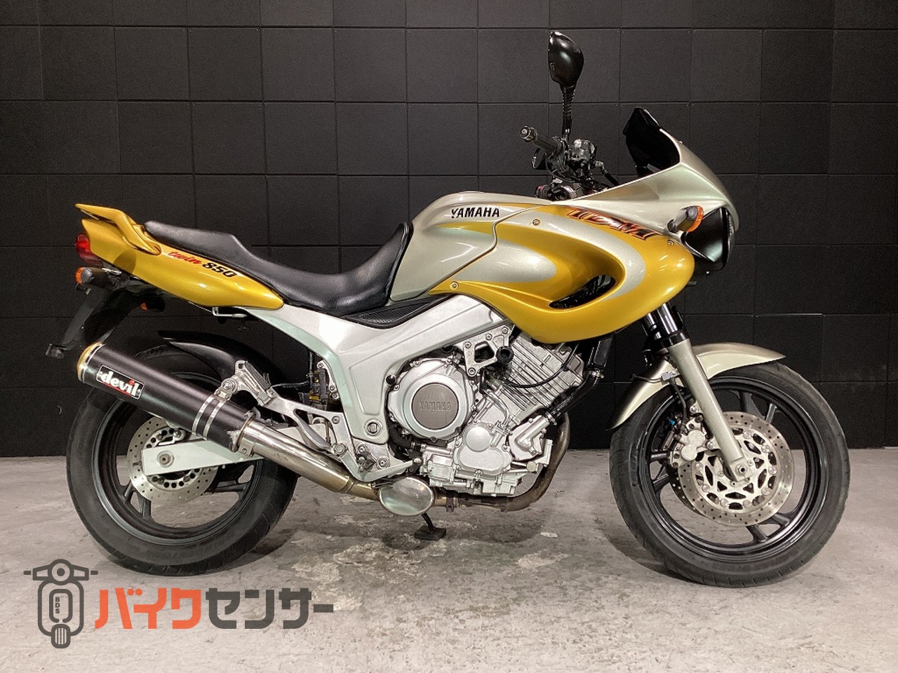 ヤマハ TDM850 乗出し整備済・車検残(R10年5月迄)・ETC付・マフラー改