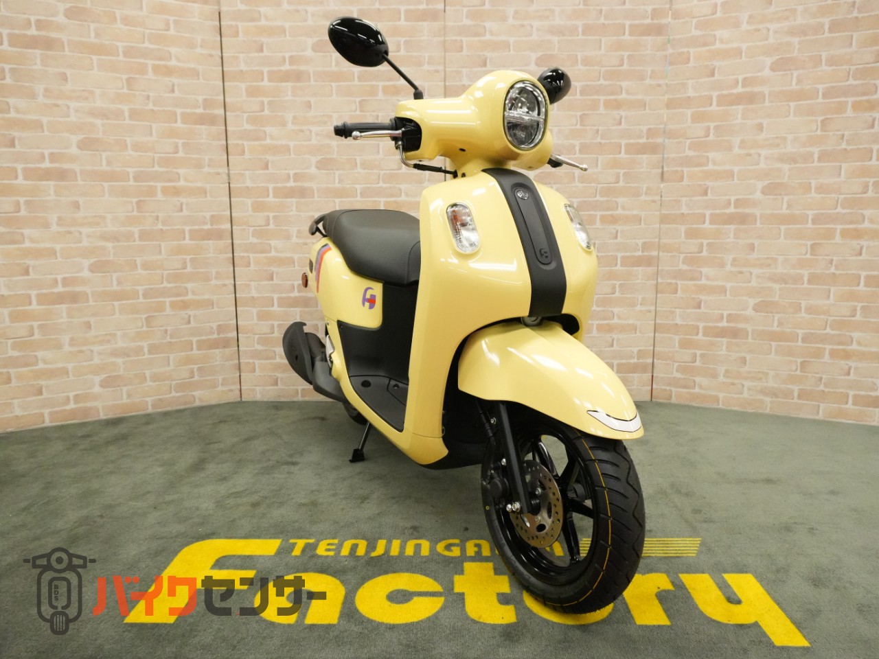 ヤマハ ファツィオ 新型かわいい系スクーター アイボリー B639434| BDS