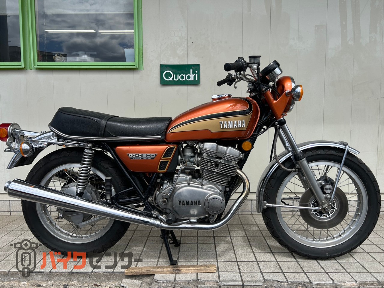 ヤマハ TX500 FフォークOH済 B640078| BDSバイクセンサー