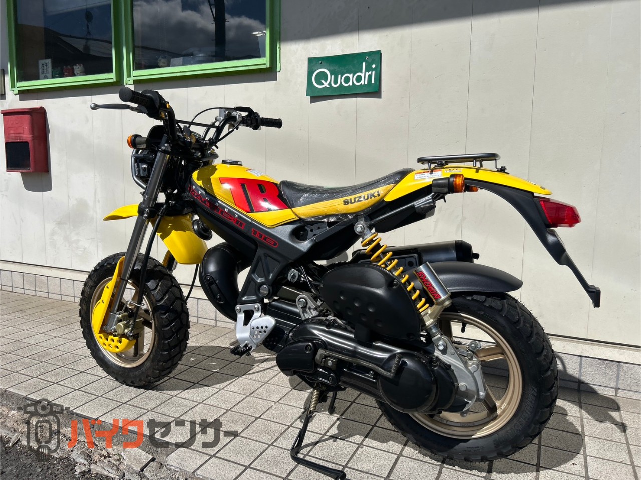 スズキ ストリートマジック110 2サイクル 新車未登録車 現状販売