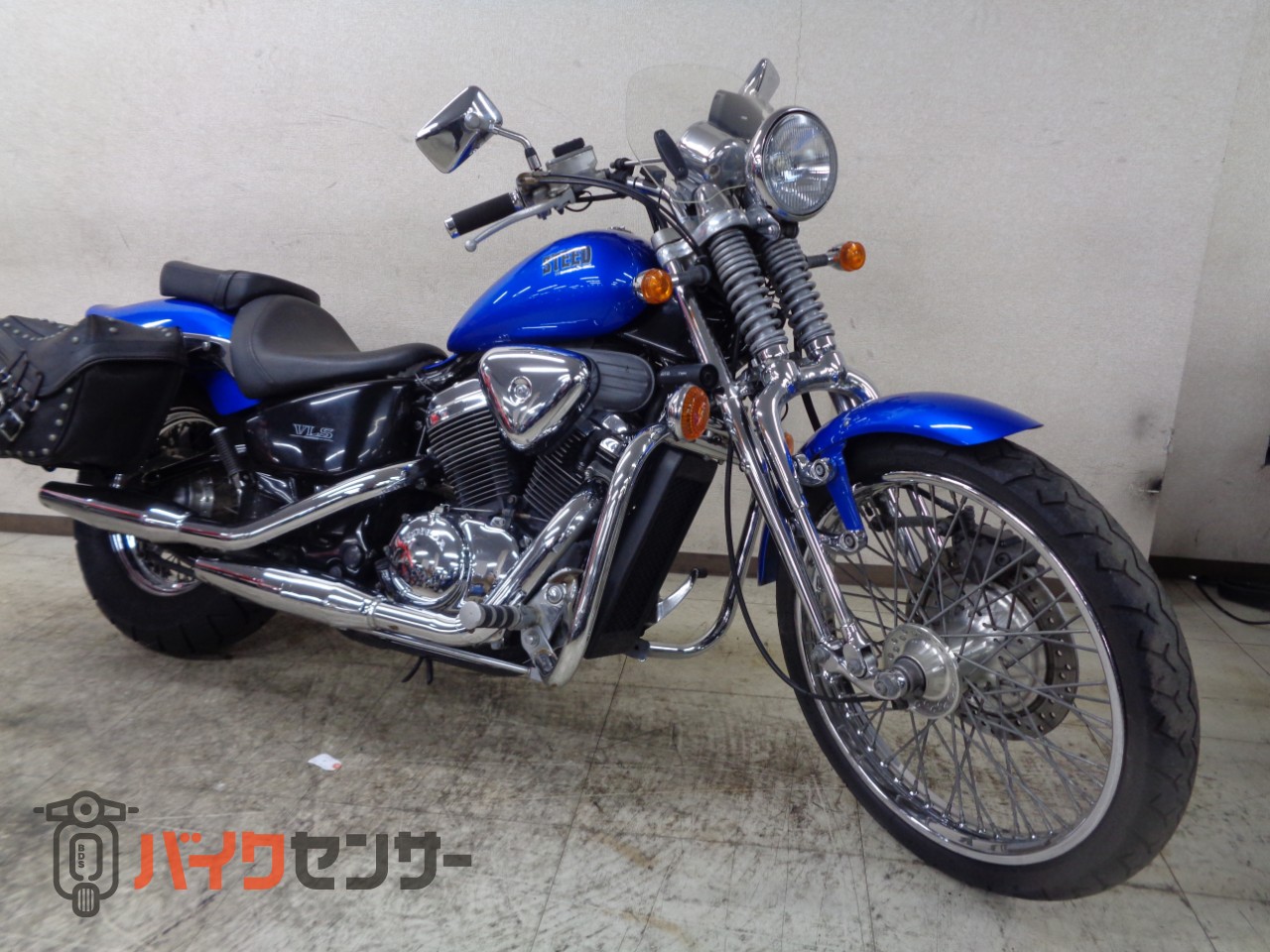 ホンダ スティード400VLS ETC サイドバック スクリーン エンジンガード
