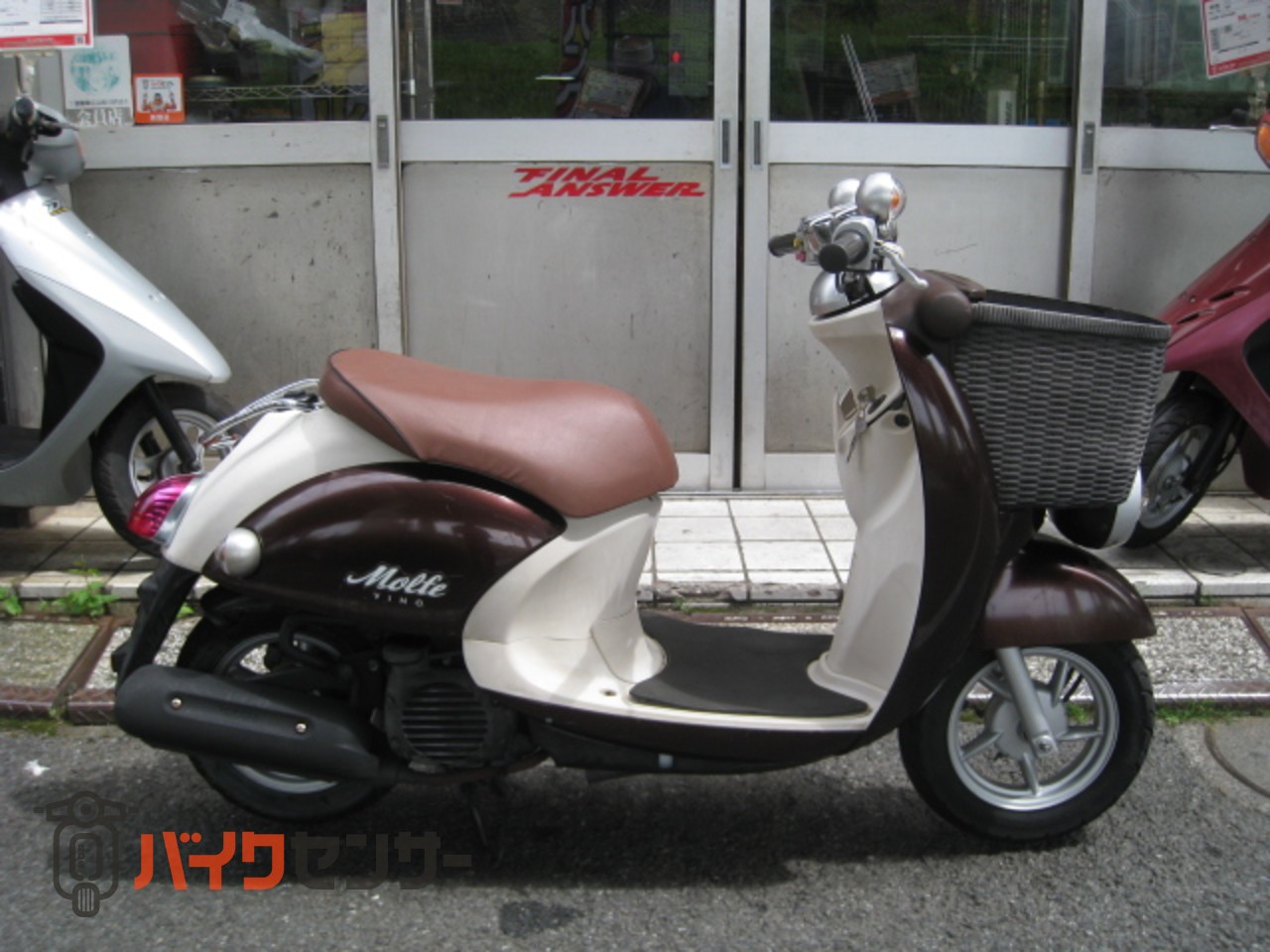 ☆ビーノ.モルフェ高年式FIモデルSA37J型☆バッテリー・プラグなど新品交換☆走行少！3350km(^^)快調☆50cc原付スクーター ビーノ/ヤマハ インジェクション☆バッテリー新品☆プラグ新品☆SA37J