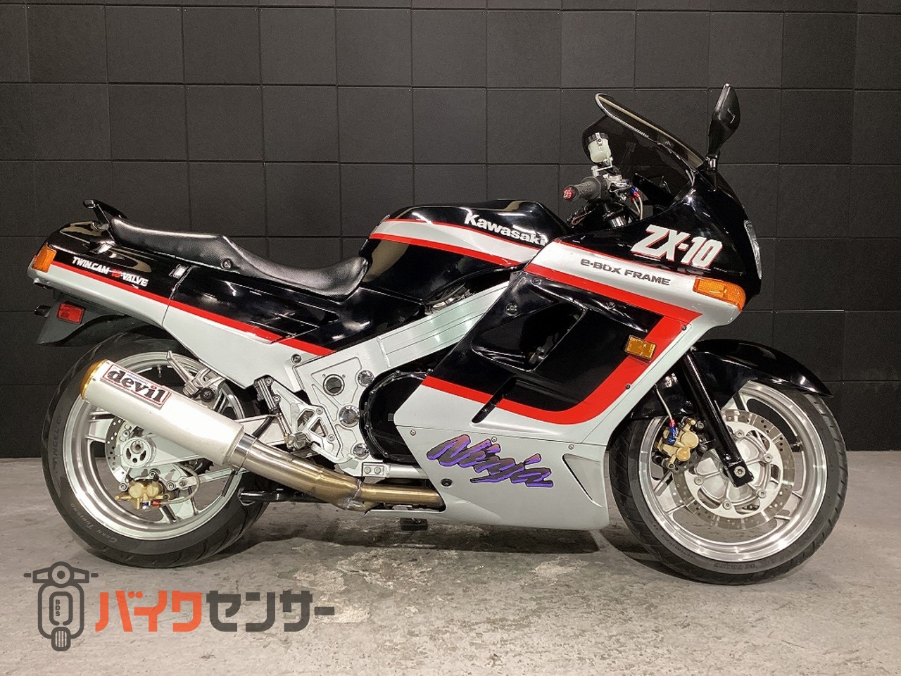 カワサキ ZX-10 乗出し整備済・車検残(R9年8月迄)・即納可・デビル製