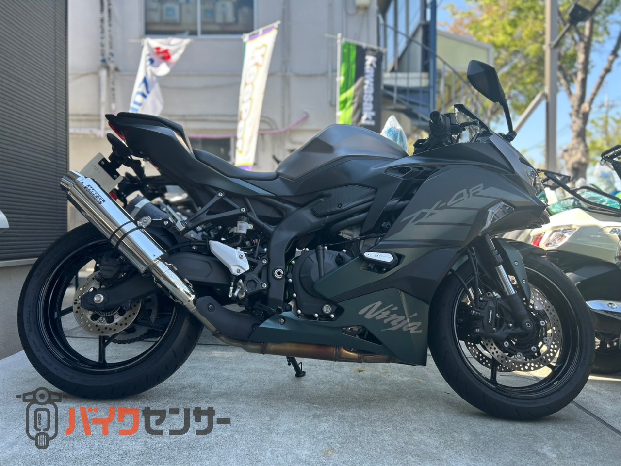 カワサキ Ninja ZX-4R SE 走行距離4,332km ワンオーナ ダブルアールズ