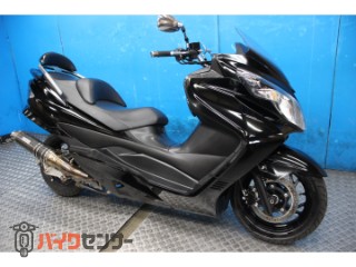 スカイウェイブ250 タイプS　ＣＪ４６Ａモデル　カスタムマフラー　バックレスト[img0]