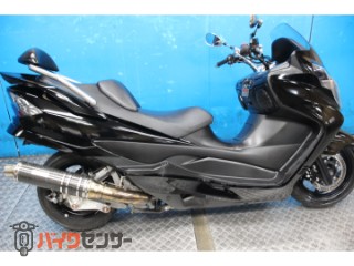 スカイウェイブ250 タイプS　ＣＪ４６Ａモデル　カスタムマフラー　バックレスト[img1]