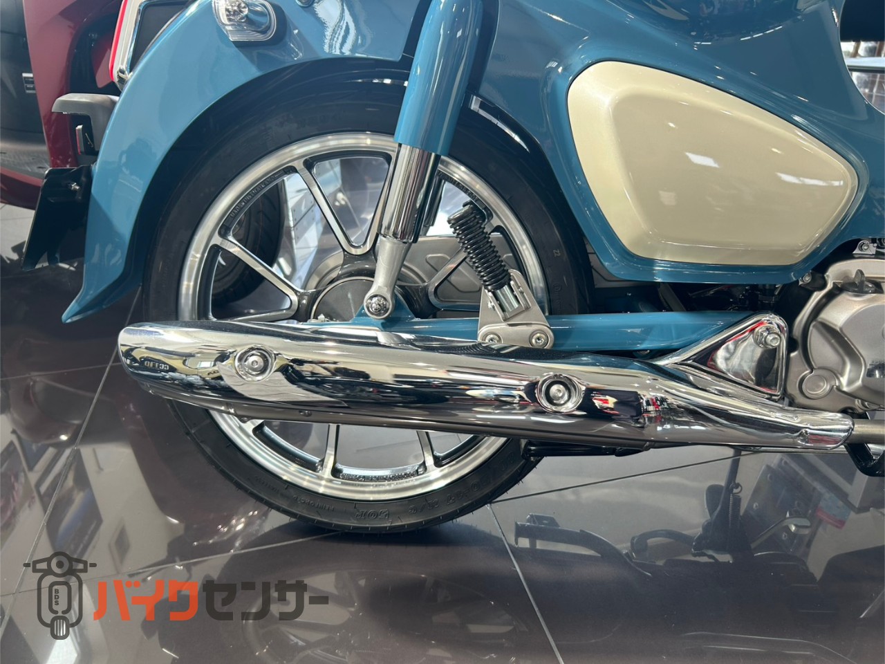ホンダ スーパーカブC125 2026年モデル パールボスポラスブルー リア