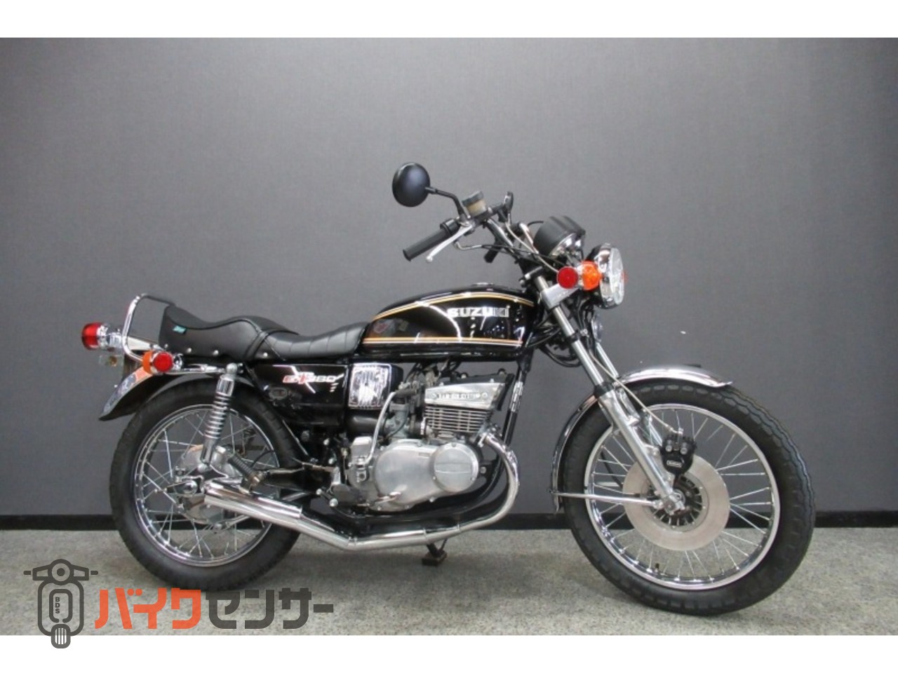 スズキ GT380(B6) 国内新規 BLACK B644457| BDSバイクセンサー