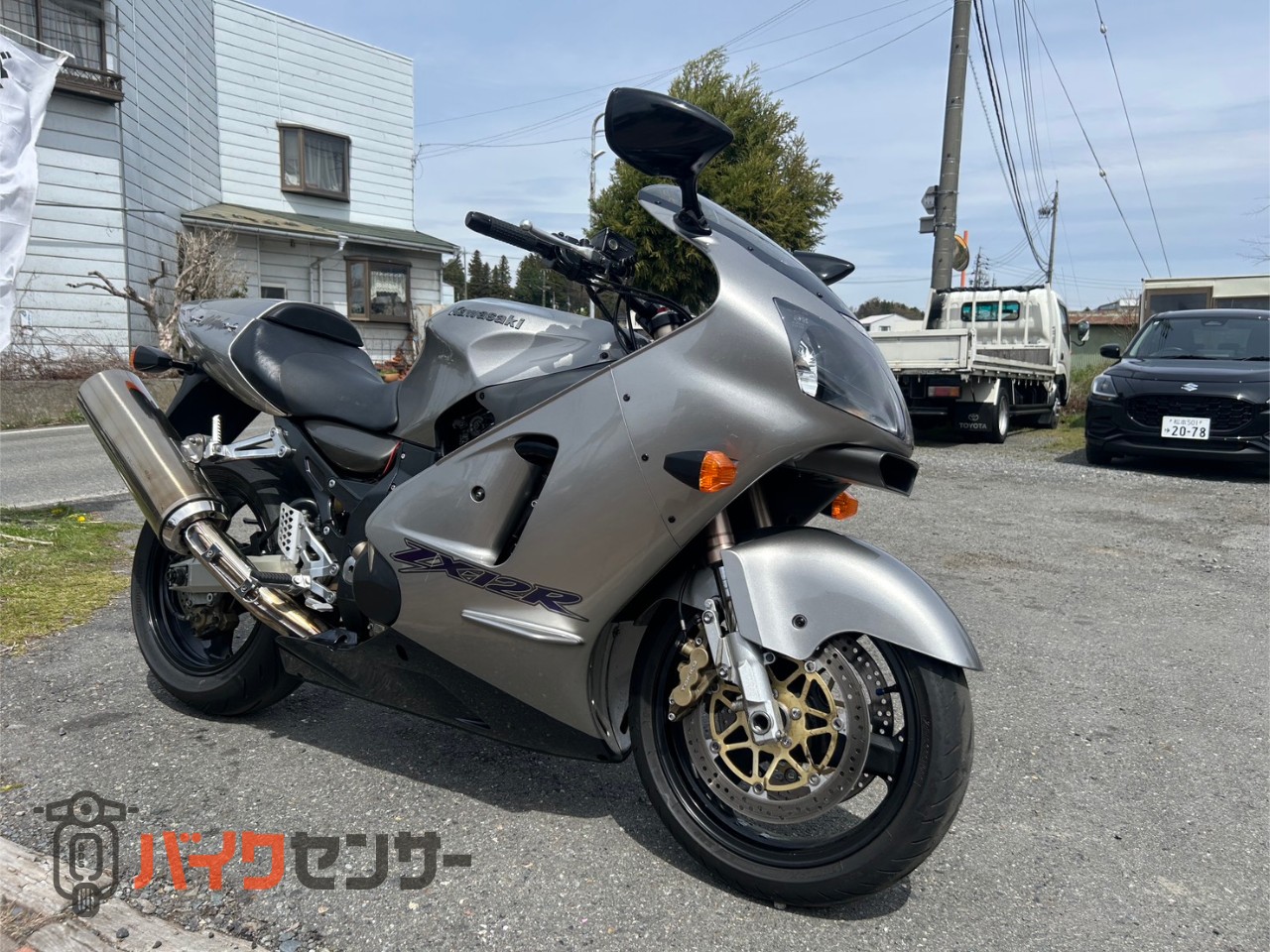 カワサキ 【動画有り】Ninja ZX-12R ETC シングルシートカウル B644753
