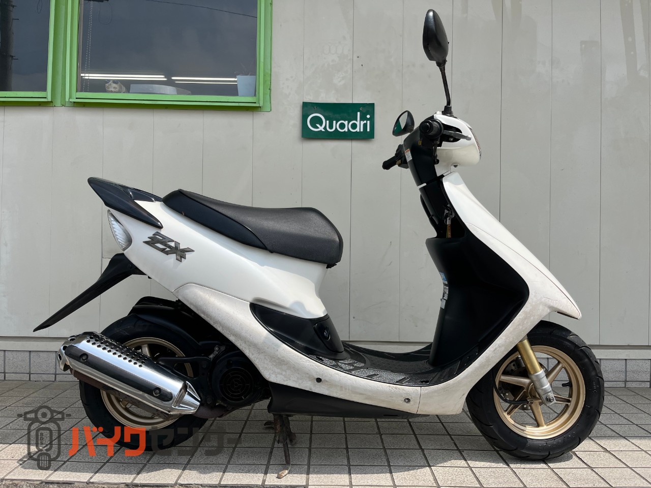 ホンダ 【動画あり】DIO ZX キタコ製クリアレンズ 社外スポイラー