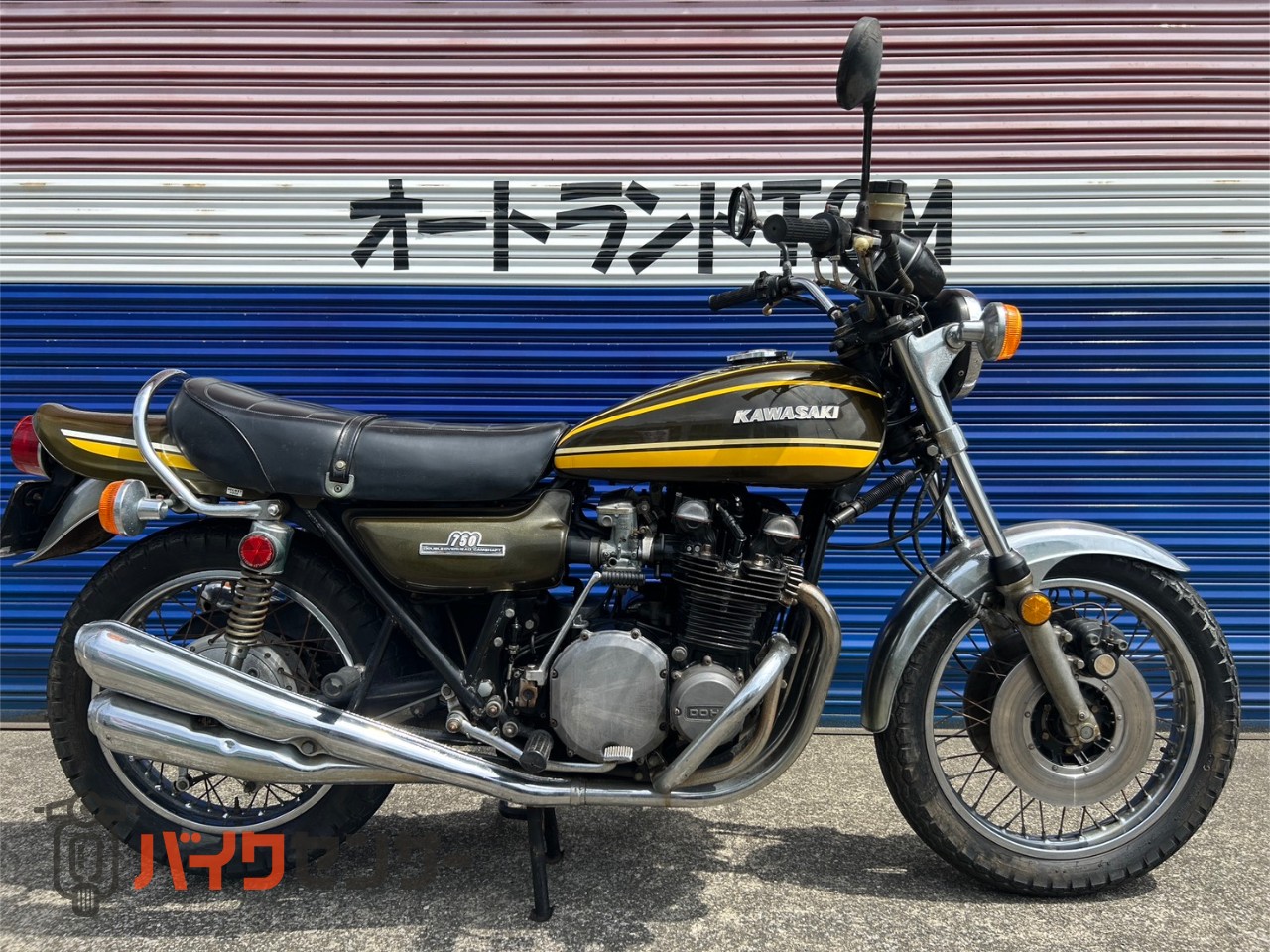 お能 (1974年) カワサキ 【動画有り】Z2 1974年式 ノンレストア フルノーマル 純正
