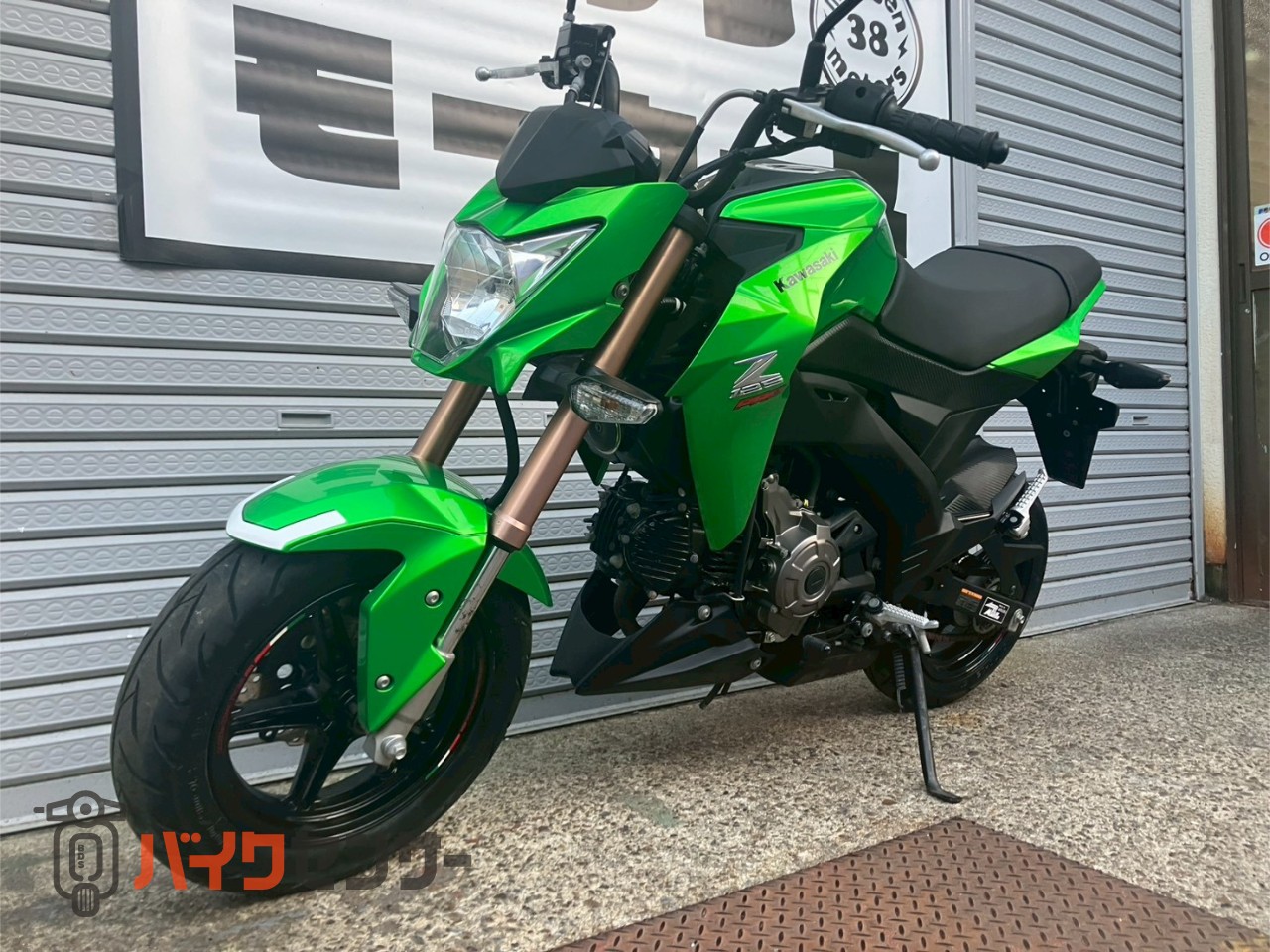 カワサキ Z125PRO BR125H フルノーマル インジェクション 緑 B645463
