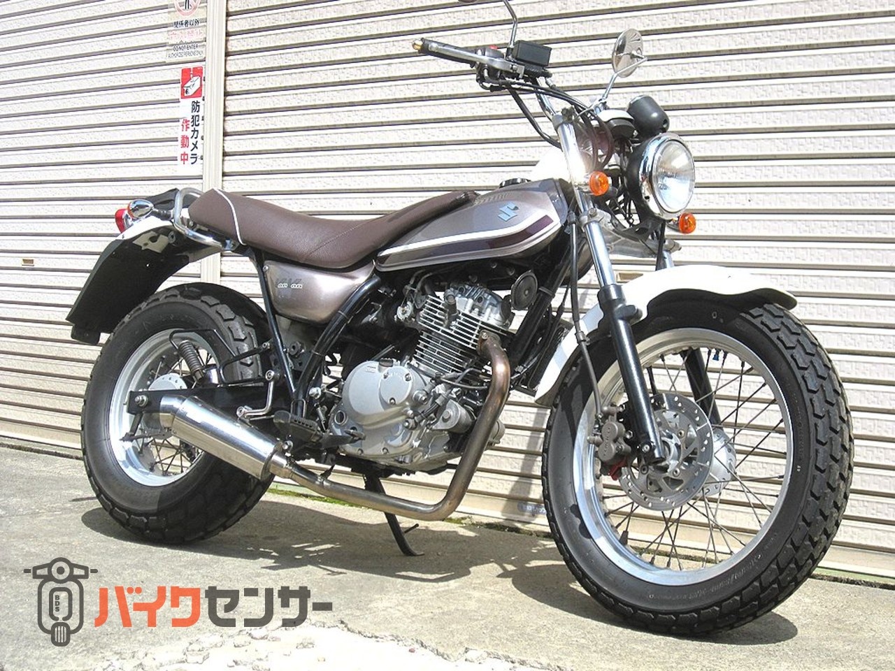 スズキ バンバン200 NH42A 2010年インジェクションモデル ブラウン