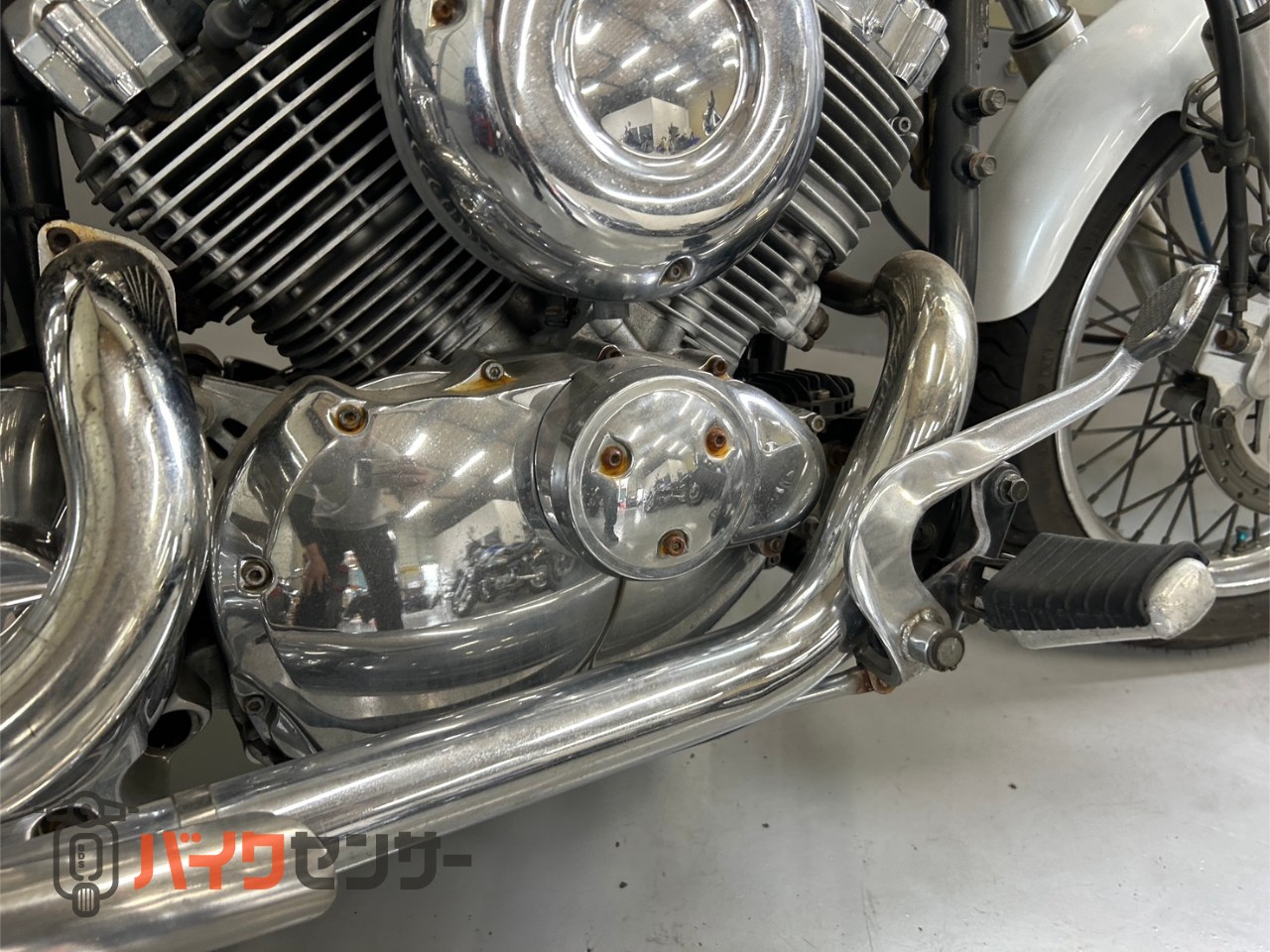 YAMAHA　ドラッグスター マフラー 中古 4TR ヤマハ 【動画有り】ドラッグスター400 4TR 1999年モデル 社外マフラー