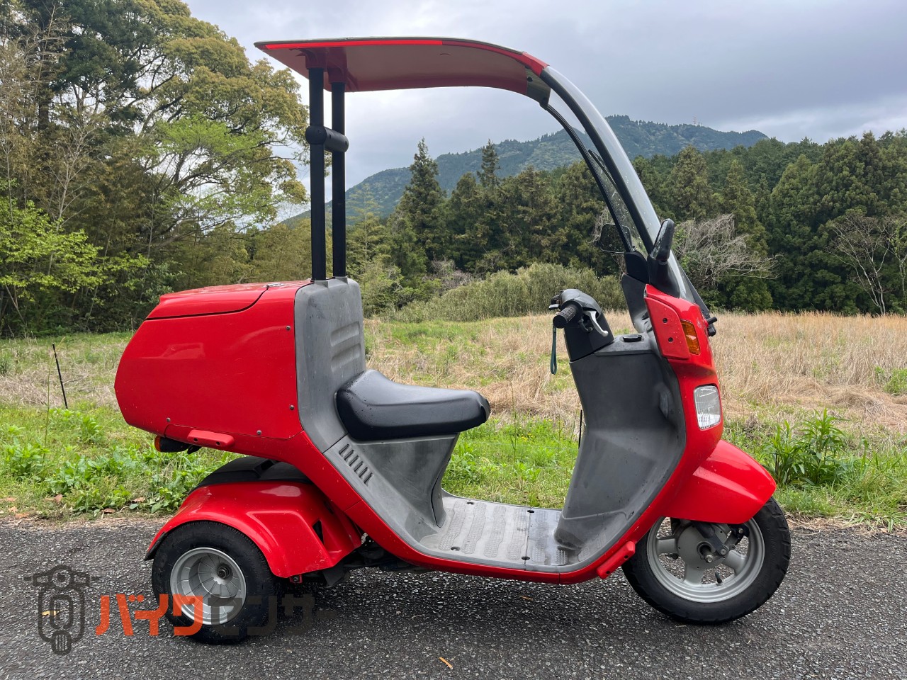 ホンダ ジャイロキャノピー 社外カスタムホイール 社外カスタムリアBOX