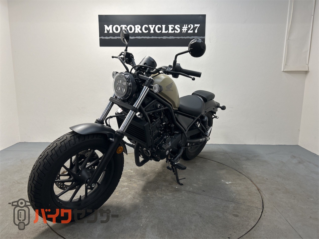 ホンダ レブル250 ワンオーナー 2021年モデル 純正LEDライト 純正キー2