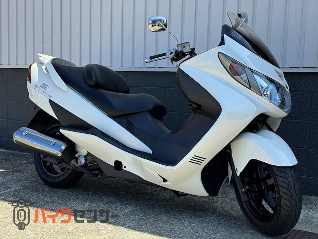 スズキスカイウェイブ250SS CJ43A 白 人気のSS 買取強化中！！☆お 