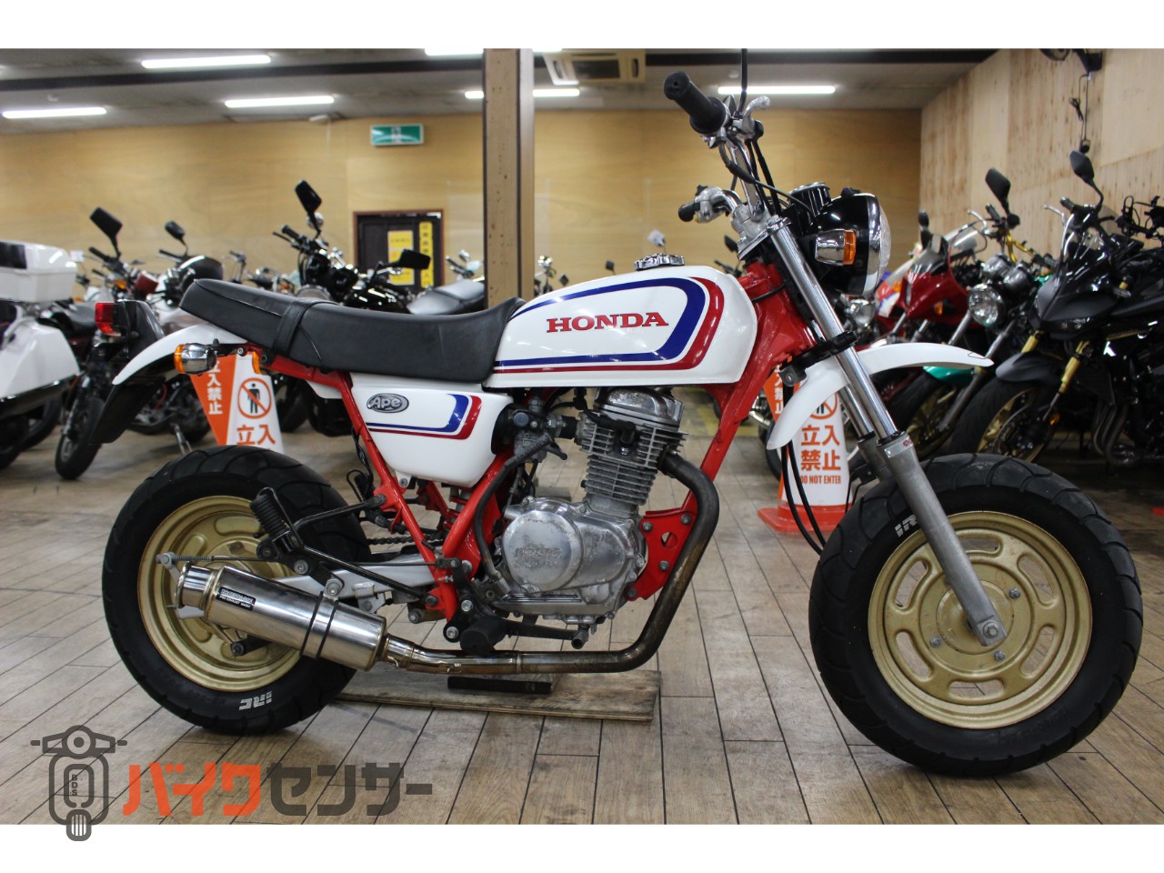 ホンダ 大阪～整備済み エイプ100DX マフラー改 アフターサービス万全