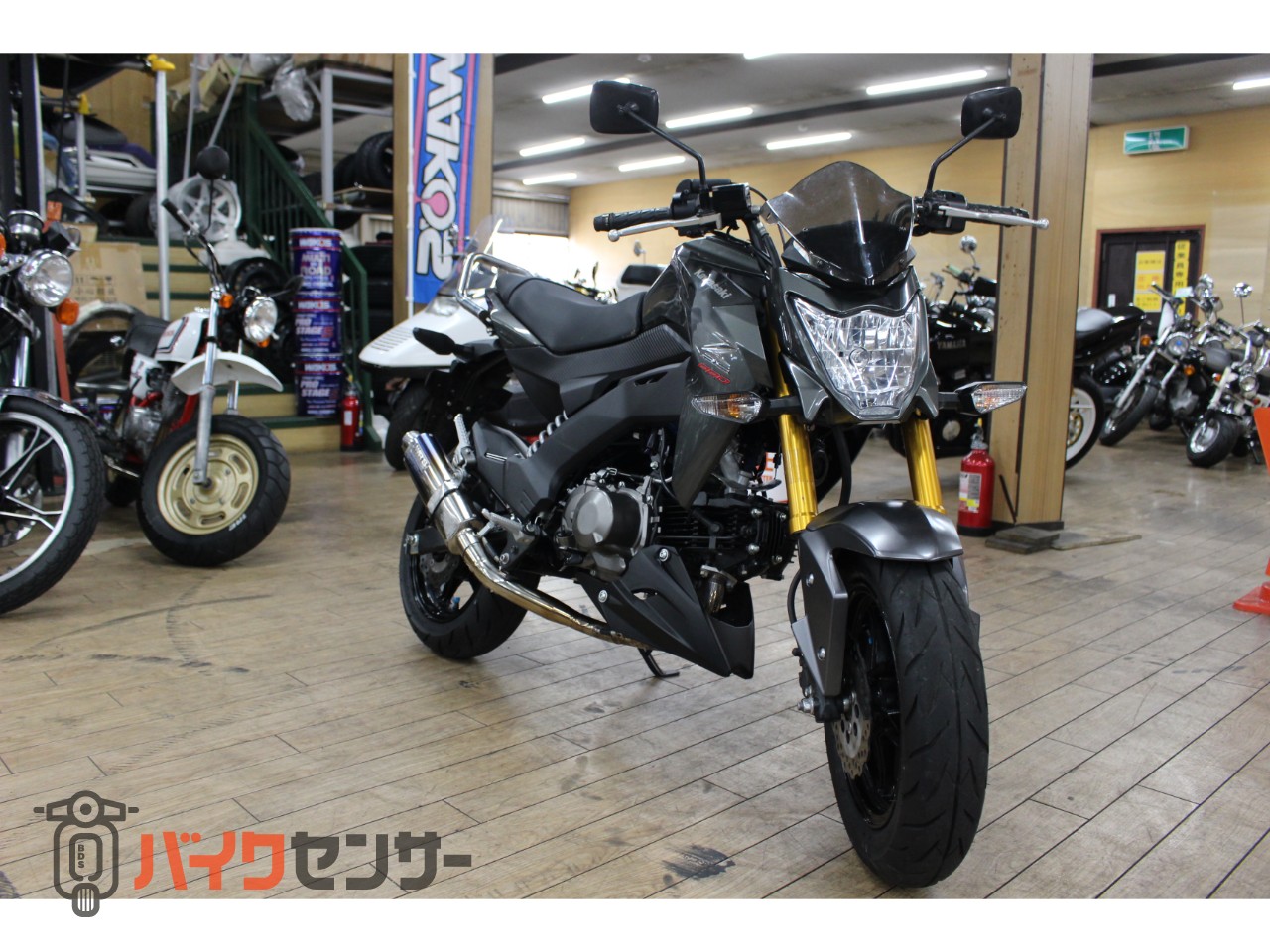 カワサキ 大阪～整備済み Z125PRO 低走行 アフターサービス万全 全国