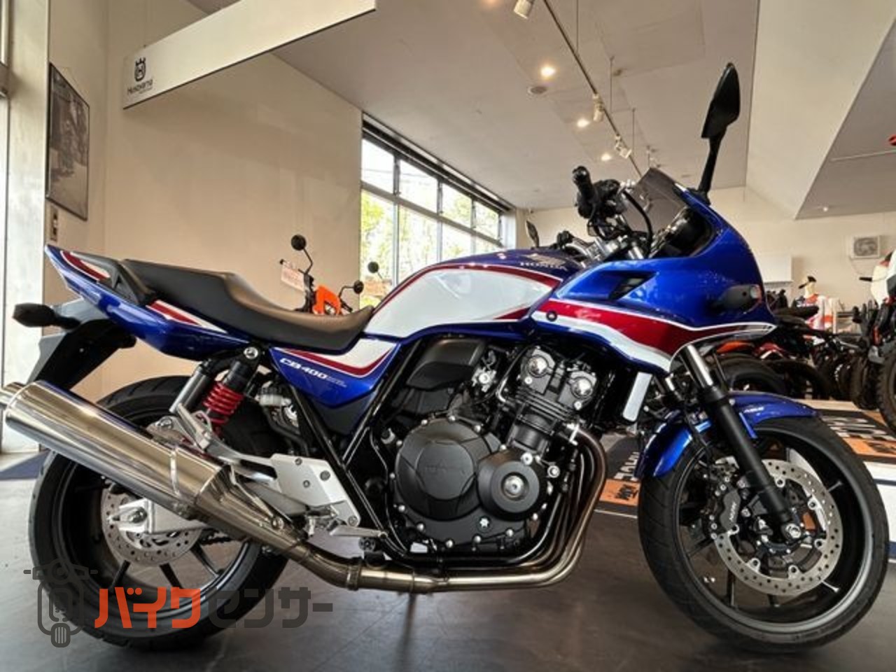 ホンダ 【動画あり】CB400 SUPER ボルドール Revo USB ETC B647085