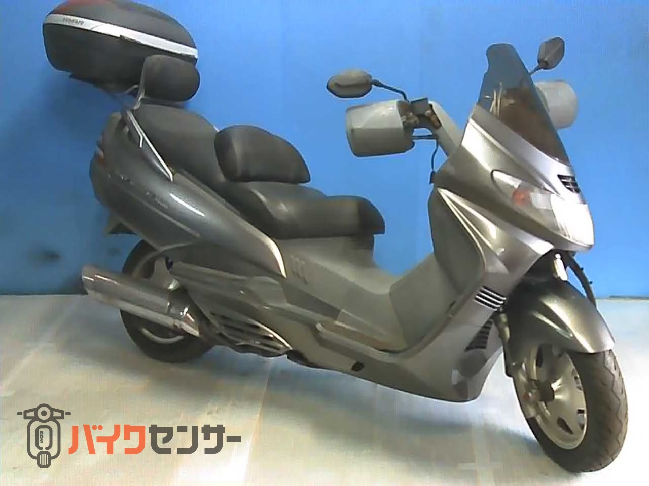 SUZUKI スカイウェイブ400 グレー 格安提供車 半額配送キャンペーン クランキング確認 限定 現状渡し諸経費￥0- 横浜 P-Yard スズキ スカイウェイブ400 安価提供車 B647443| BDSバイクセンサー