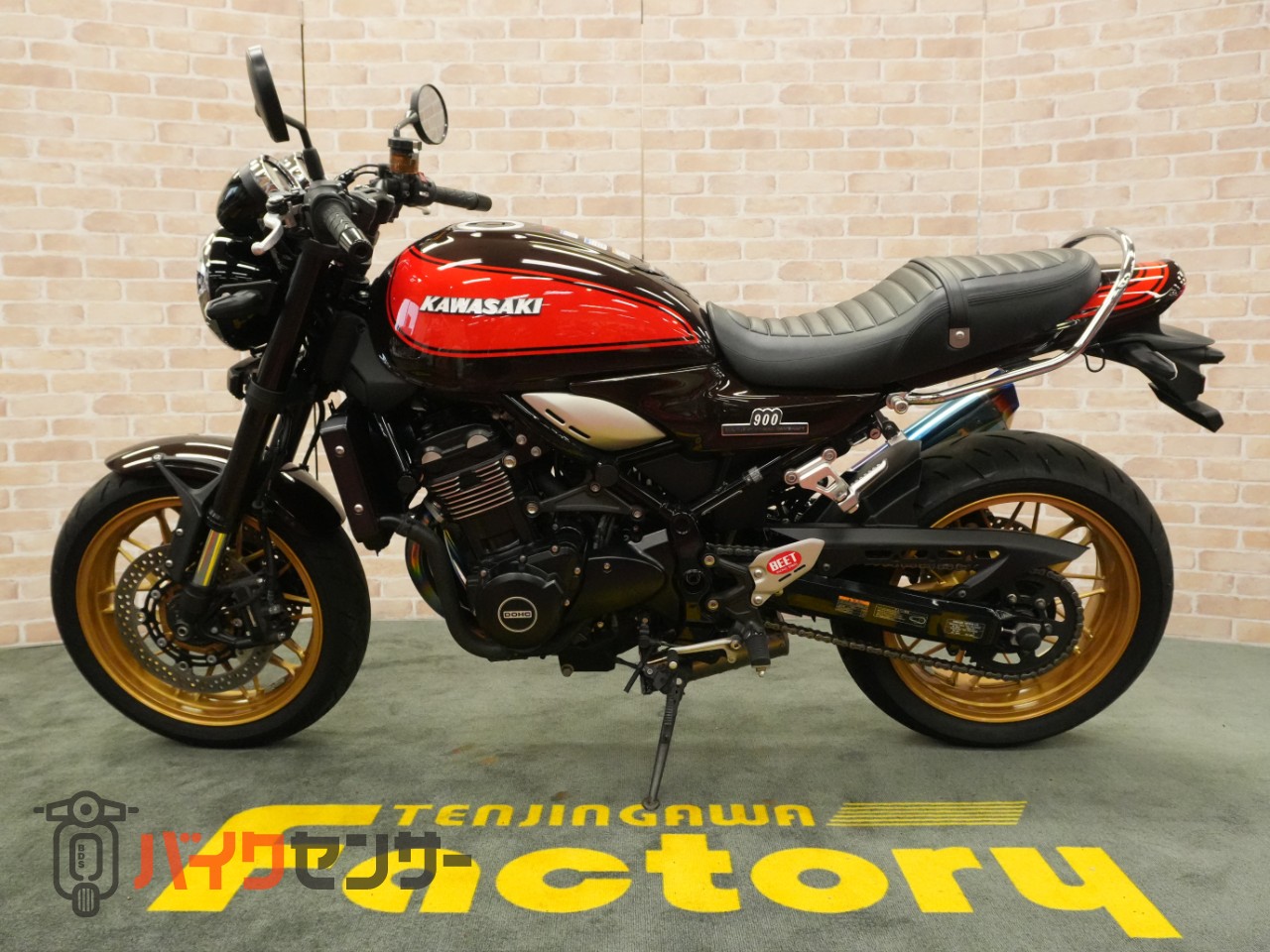カワサキZ900RS 50th記念モデル BEETフルエキゾースト ステム