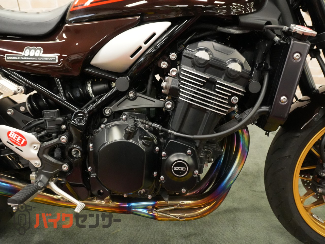 カワサキZ900RS 50th記念モデル BEETフルエキゾースト ステム