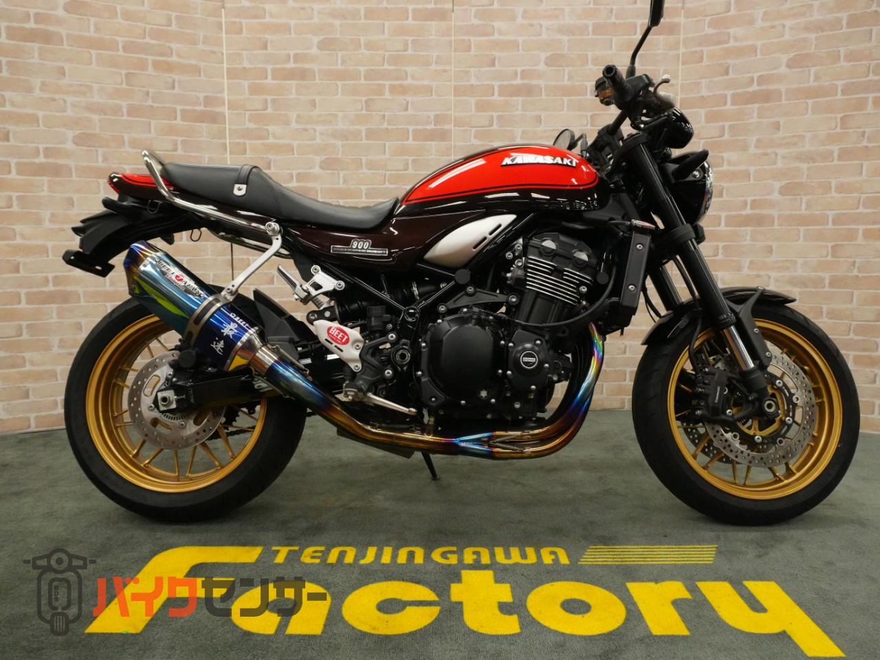 カワサキZ900RS 50th記念モデル BEETフルエキゾースト ステム