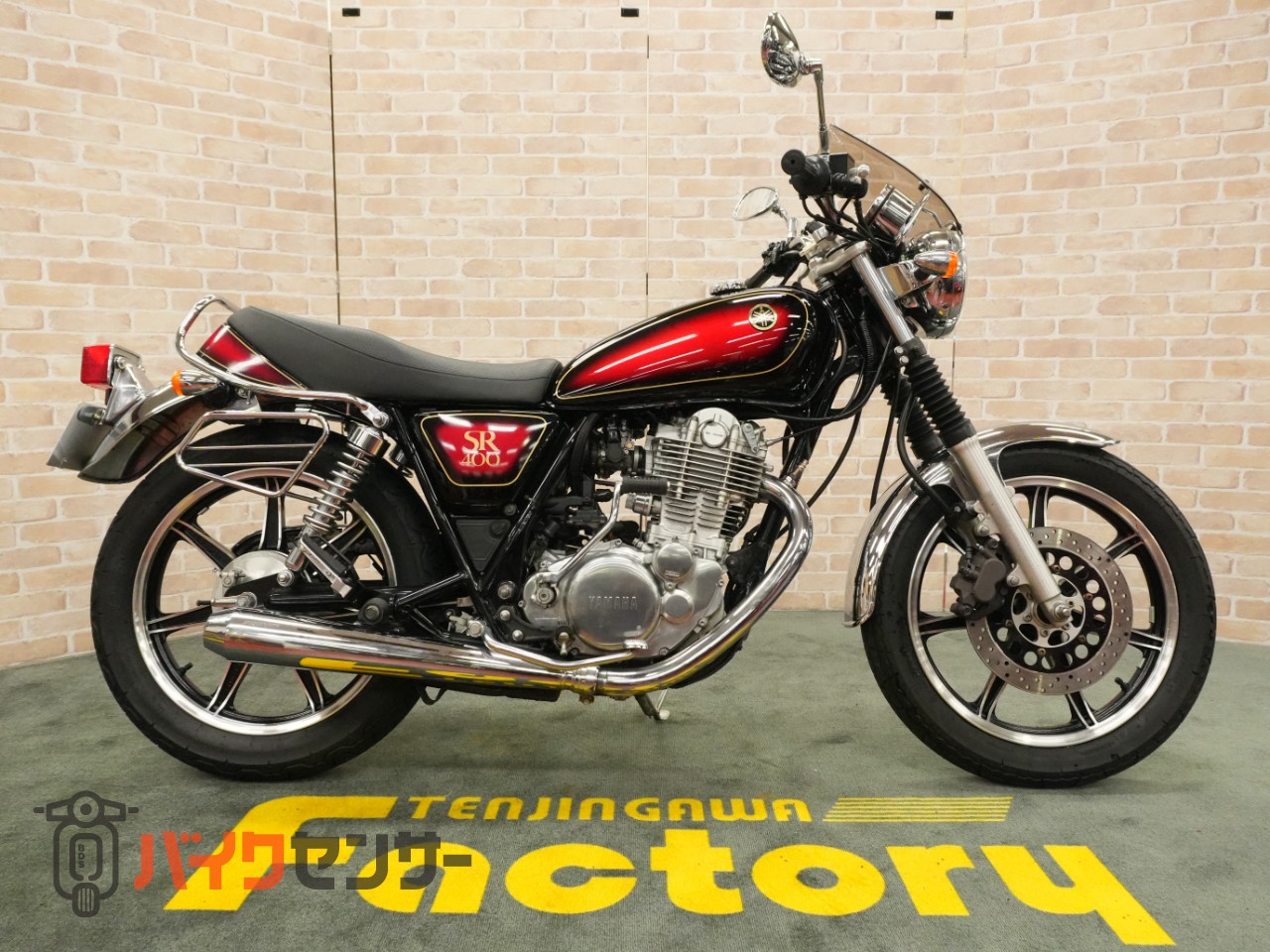 SR400 sr400 PRUNUS マフラー ヤマハ プラナス メガホンマフラー 