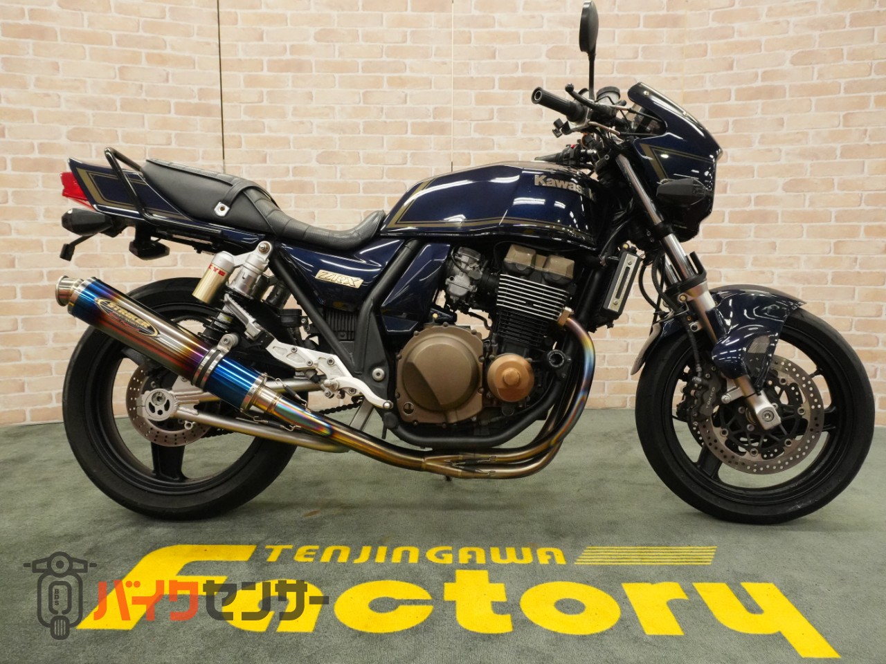 12月限定価格　zrx400 ZRX-Ⅱ エアロシャーク109 カワサキ ZRX400 マーク2カラーオールペイント エアロシャーク