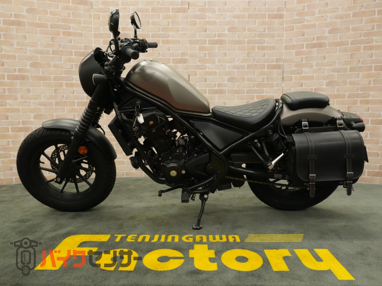 ホンダレブル250 SP忠男マフラー サイドバック ETC