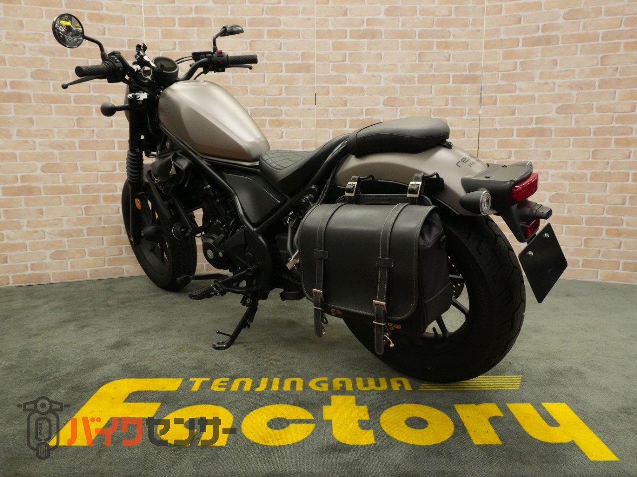 ホンダレブル250 SP忠男マフラー サイドバック ETC
