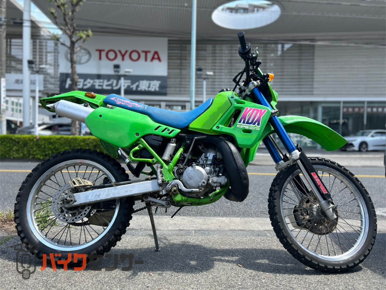 カワサキ KDX200SR 動画あり 走行距離8,439km 2スト グリーン キャブ