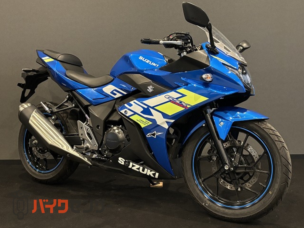 スズキ GSX250R トリトンブルーメタリック ETC USB2ポート ヘルメット