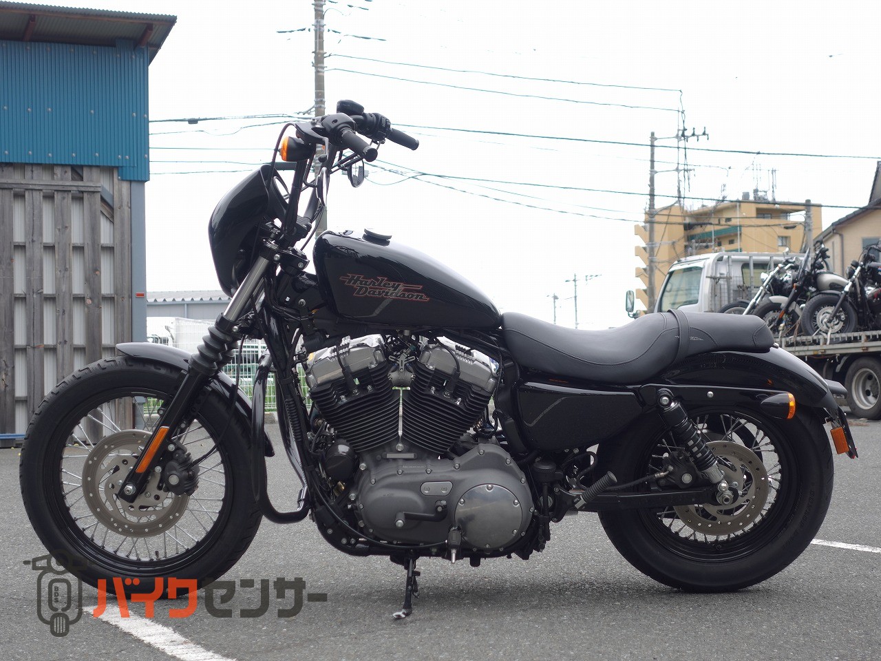 ハーレーダビッドソン XL1200N ナイトスター ○ハンドル、ビキニカウル