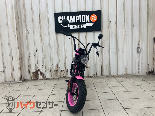 電動バイク】MANGOSTEEN FT－02 MINI ピンク ノーマルハンドル