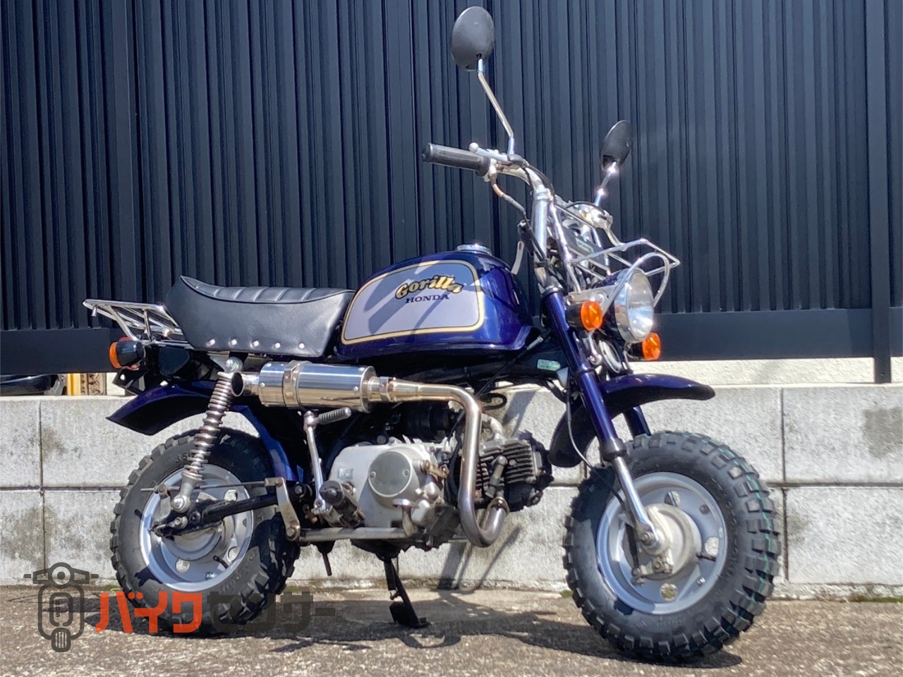 ホンダ 【動画あり】 ゴリラ 社外マフラー ハンドル 6Vゴリラ Z50J