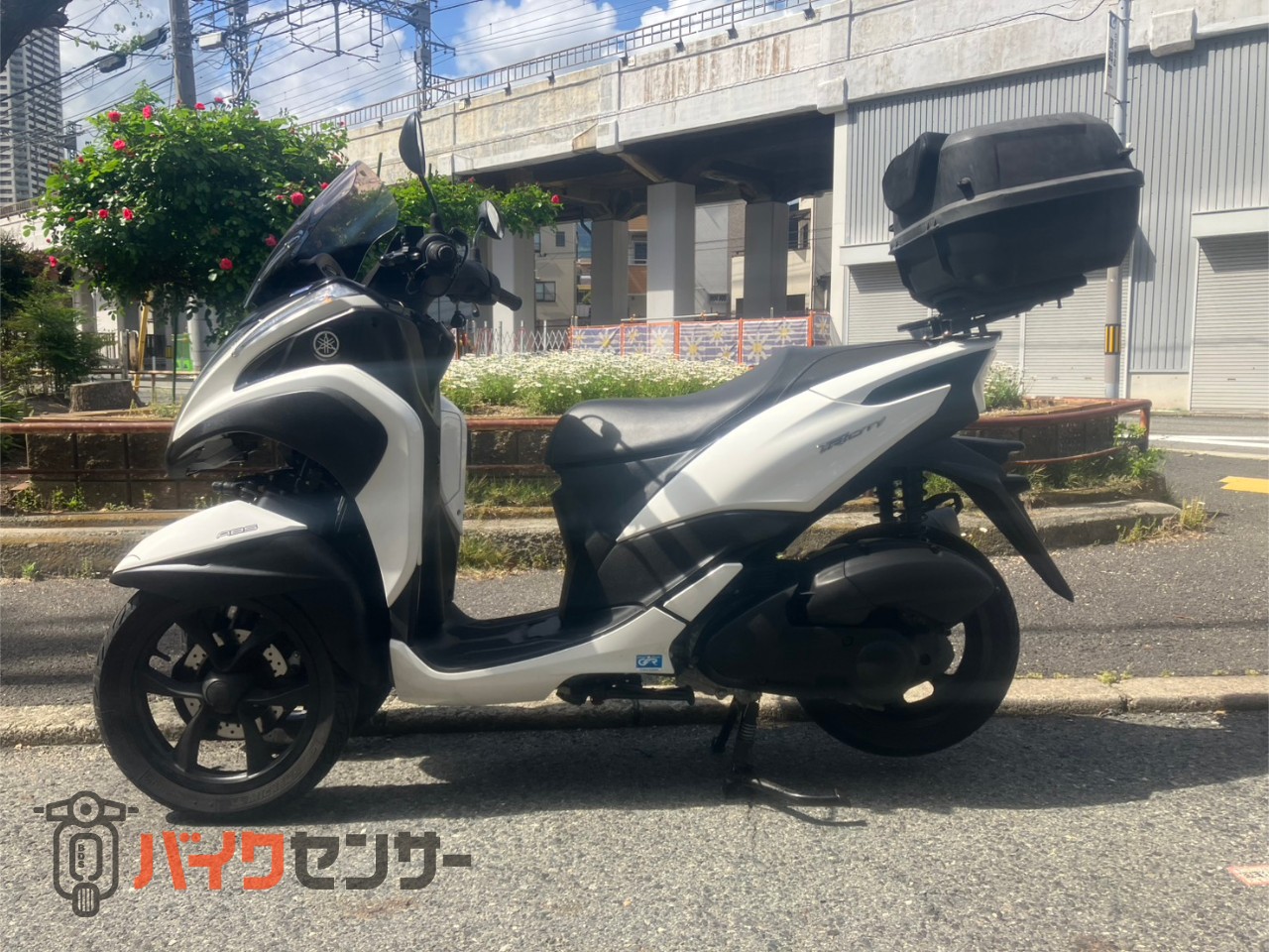 【普通免許仕様もOK】点検整備保証付トリシティ125 SEC1Jブルーコア 純正トップケース 2.9万km台★TRIX羽田 普通免許仕様もOK】点検整備保証付トリシティ125 SEC1Jブルーコア 純正