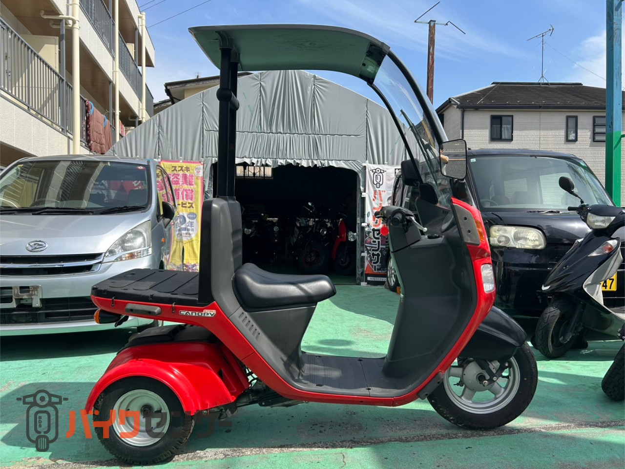 ホンダ ジャイロキャノピー リアボックス付きます☆ ミニカー仕様 社外