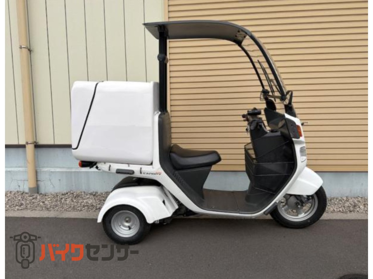 配達用バイクジャイロキャノピー　ミニカー　グリップヒーター、大型ケース付き ジャイロキャノピー(ホンダ)のバイクを探すなら【グーバイク】