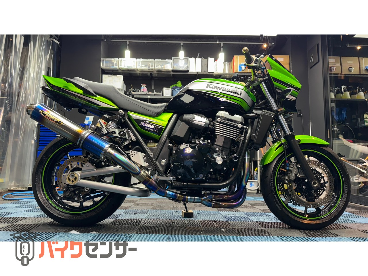 カワサキ ZRX1200DAEG 24ヶ月点検/自賠12ヶ月/ETC2.0/OP多数/フレーム