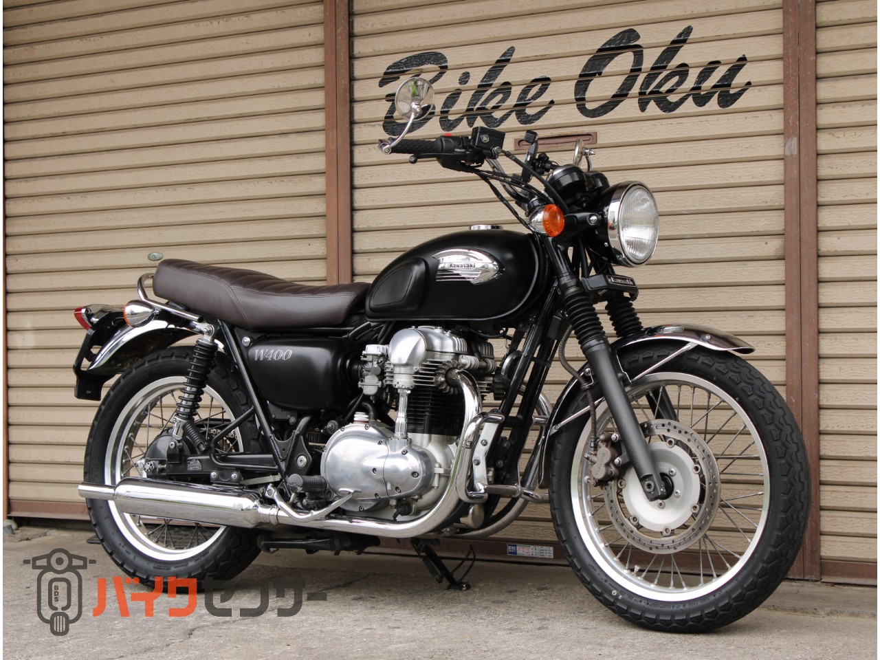 カワサキ W400 EJ400A 2006年モデル 車検R9年3月迄 エンジンガード