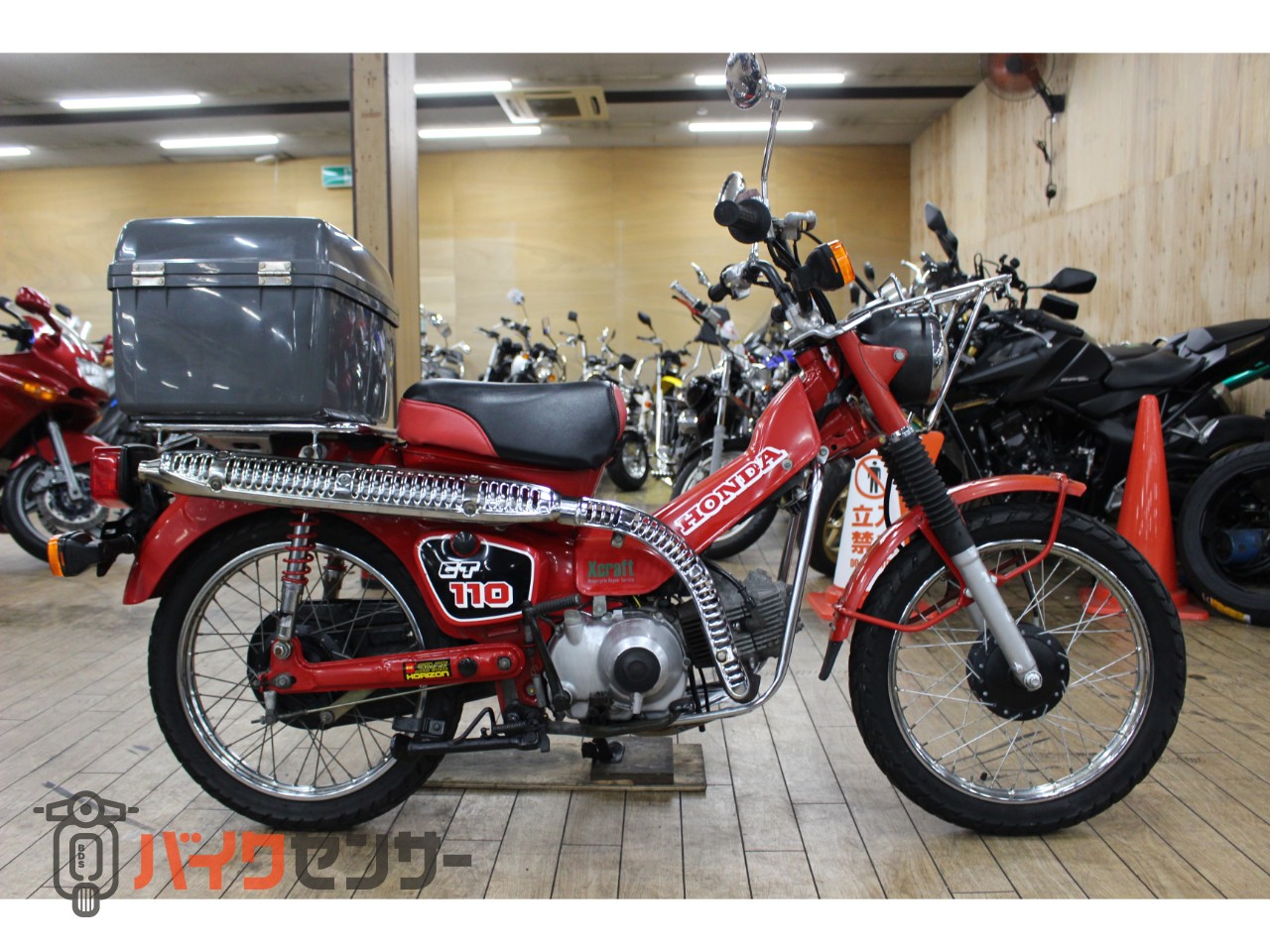 HONDA CT110 ハンターカブ 赤 格安配送キャンペーン 諸経費０円 始動確認済み 自賠責加入で乗れます 即納車有り 激安 横浜 都筑 P-Yard CT110(ホンダ)のバイクを探すなら【グーバイク】